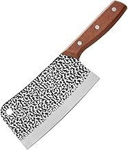 Multipurpose Cleaver Knife – Stainless Steel Butcher Knife for Meat and Bone Cutting, Chinese Chopper with Ergonomic Handle, Ideal for Home Kitchen, Restaurants, and Professional Chefs