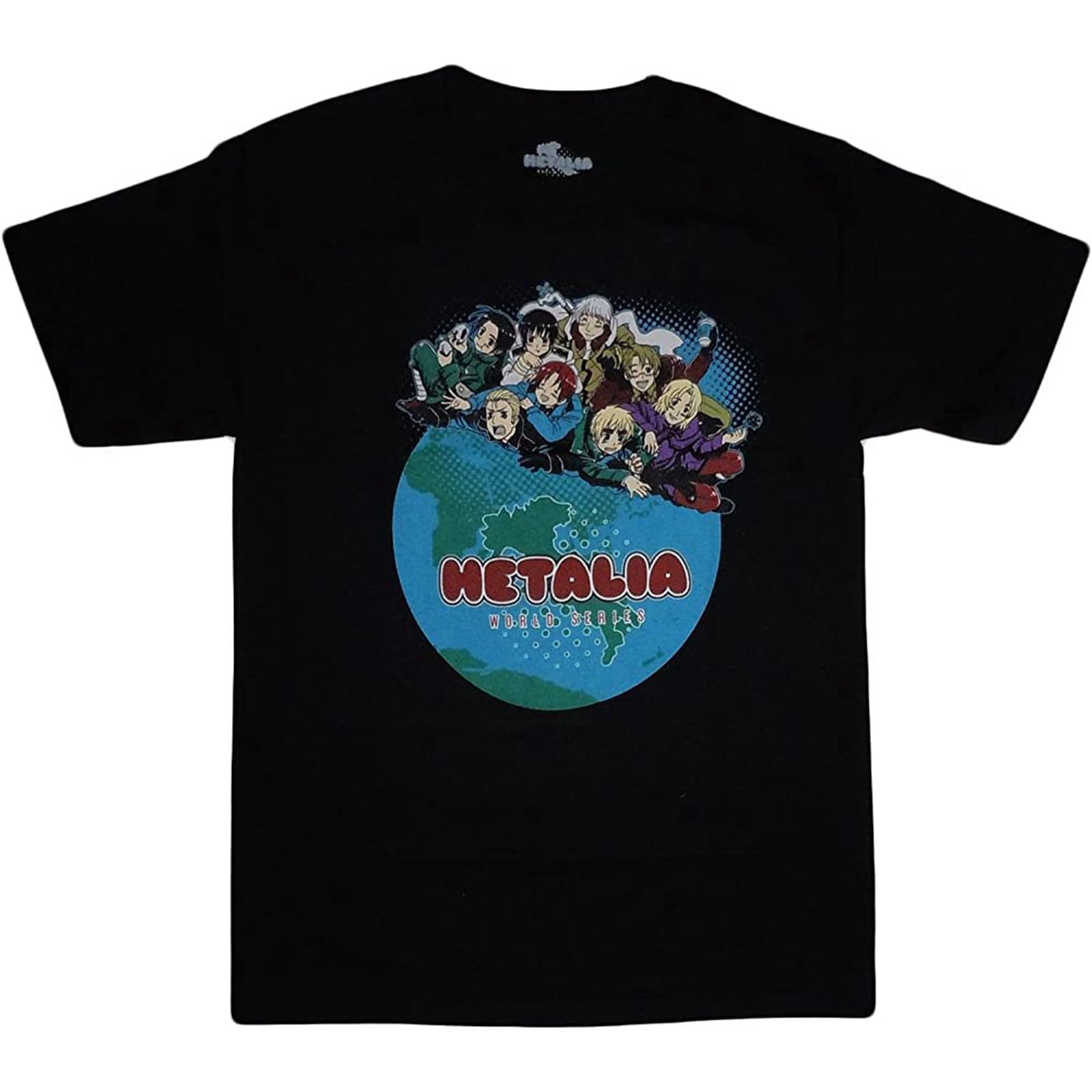 BASLIL TOAST brunch Men's Hetalia World Series: Crew T Shirt T-Shirts Black M