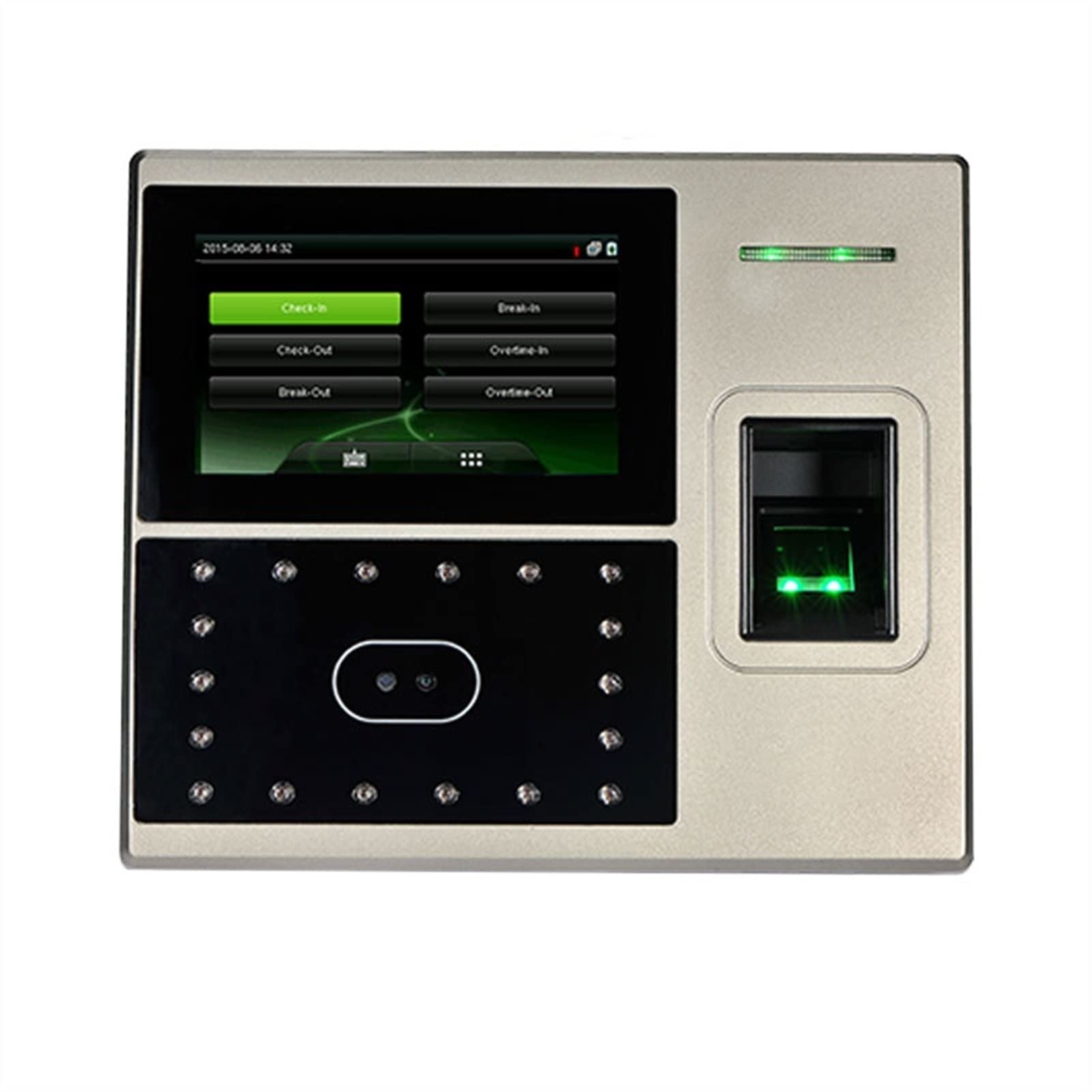 CUDTAPI UFace800 Linux System TCP/IP Biometric Fingerpint Face Facial Recognition Time Attendance System Recorder Employee Machine(UFace800-ID,Other)