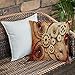Funda De Cojine Funda de Almohada,Detalles de relojes mecánicos antiguos Detalles de fondo oxidado antiguo Diseño Steampunk,,Fundas de Cojín con Cremallera - Fundas de Almohada para Sofá y Cama45x45cm