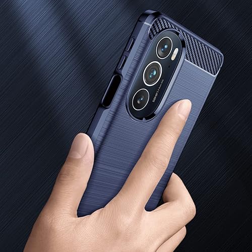 Miniatura 9 de Osophter Funda para Motorola Edge Plus 2022, Moto Edge Plus 2022, absorción de golpes, flexible de goma de TPU, funda protectora para Motorola Edge