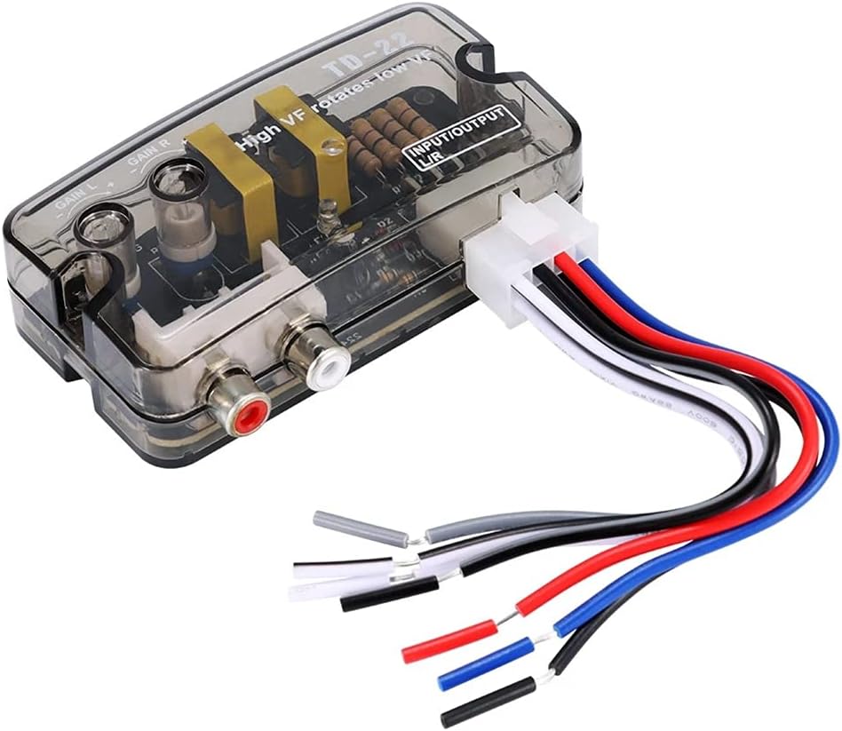 HightoLow Converter RCA Speaker Cable Converter Audio