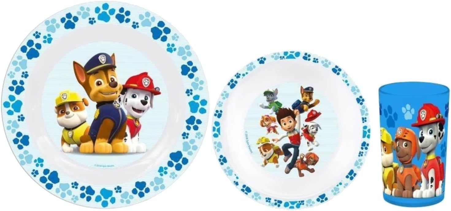 paw patrol breakfast set
