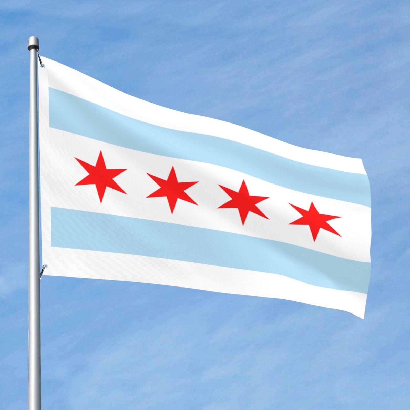 Bandiera dello Stato dell'Illinois - Bandiera personalizzata