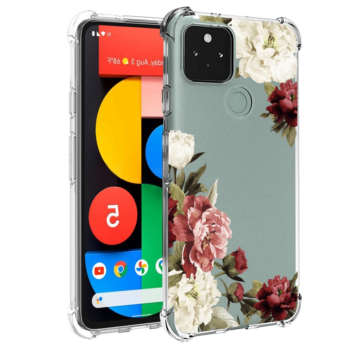 Amazon.com: Ueokeird Phone Case for Pixel 5 Case, Google 5 GD1YQ