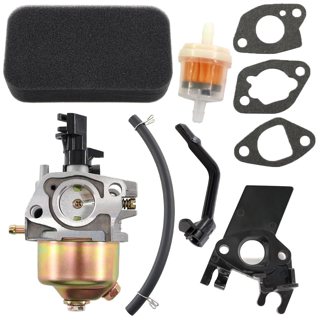 Complete Carburetor Kit For Wen Power Pro 3500 Generator - Includes Carb, Air Filter & Fuel Line