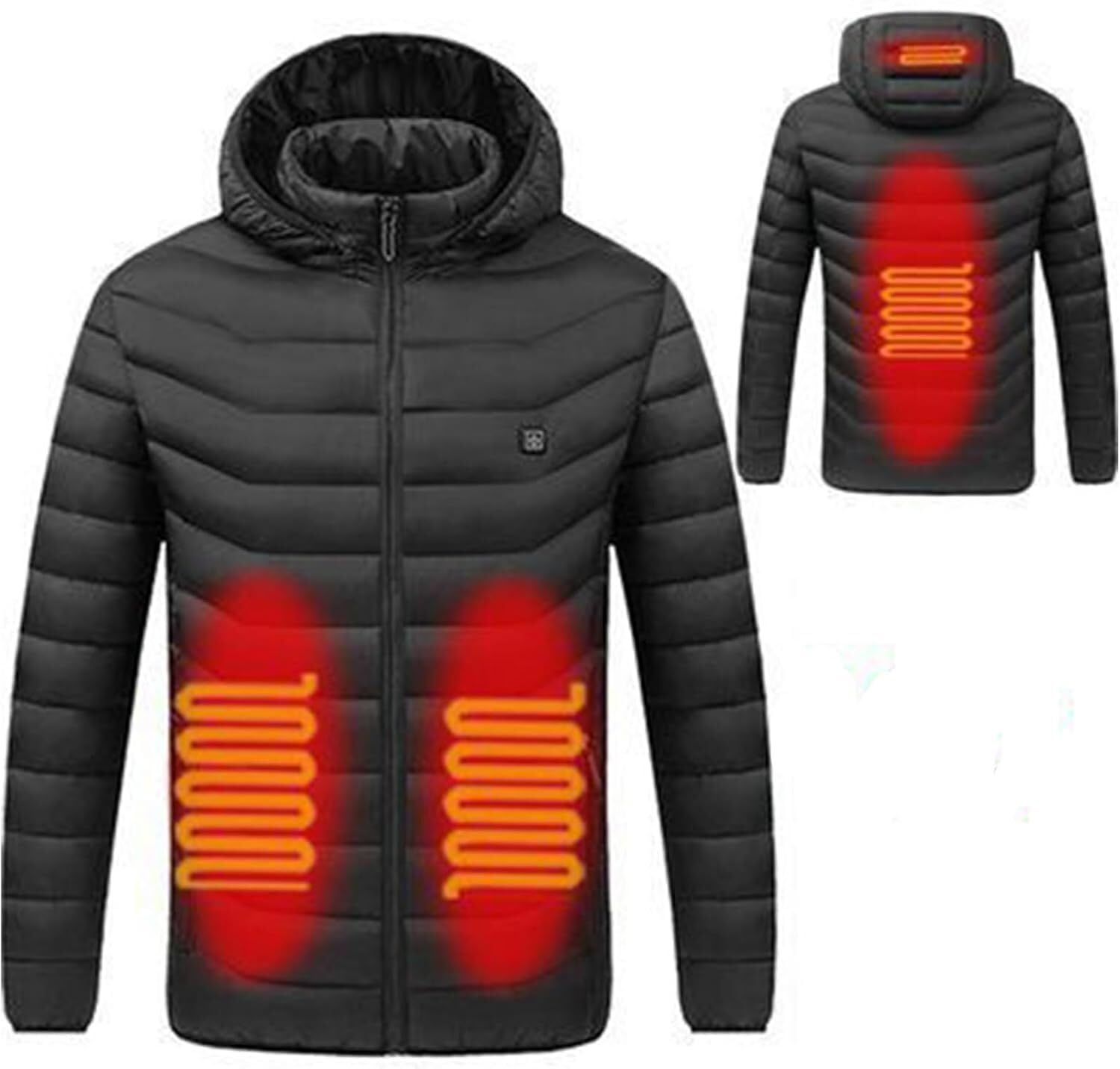 Chaqueta térmica para hombre con 4 zonas de calefacción y tres niveles de intensidad talla 3XL
