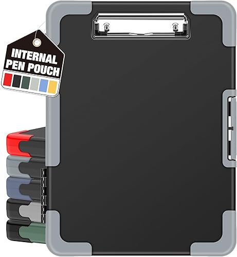 Toughest Clipboard with Storage, Internal Pen Pouch Included - Travel Gifts For Boyfriend