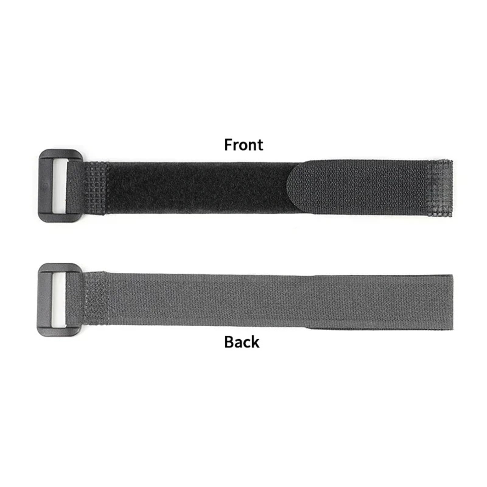 Lot de 200 attaches de câble autocollantes réutilisables en nylon de 20 mm de large - Boucle inversée - Organisateur de fils pour organiseur ou rangement (20 x 600 mm)