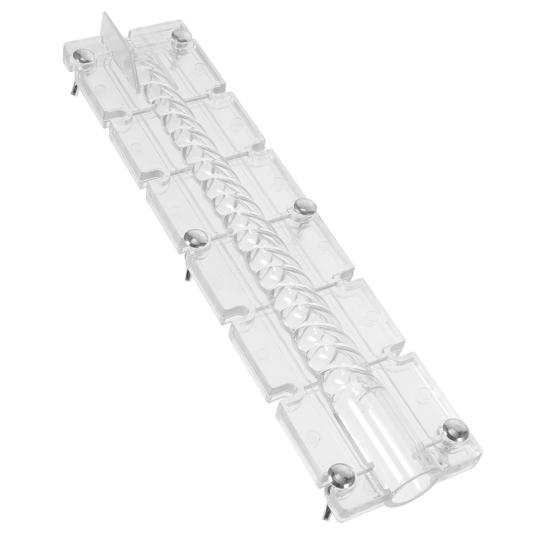 Uonlytech Molde Acrílico Para Velas Diy Moldes Decorativos De Diseño Único Para Aromaterapia Resistente y Duradero Para Manualidades Casa