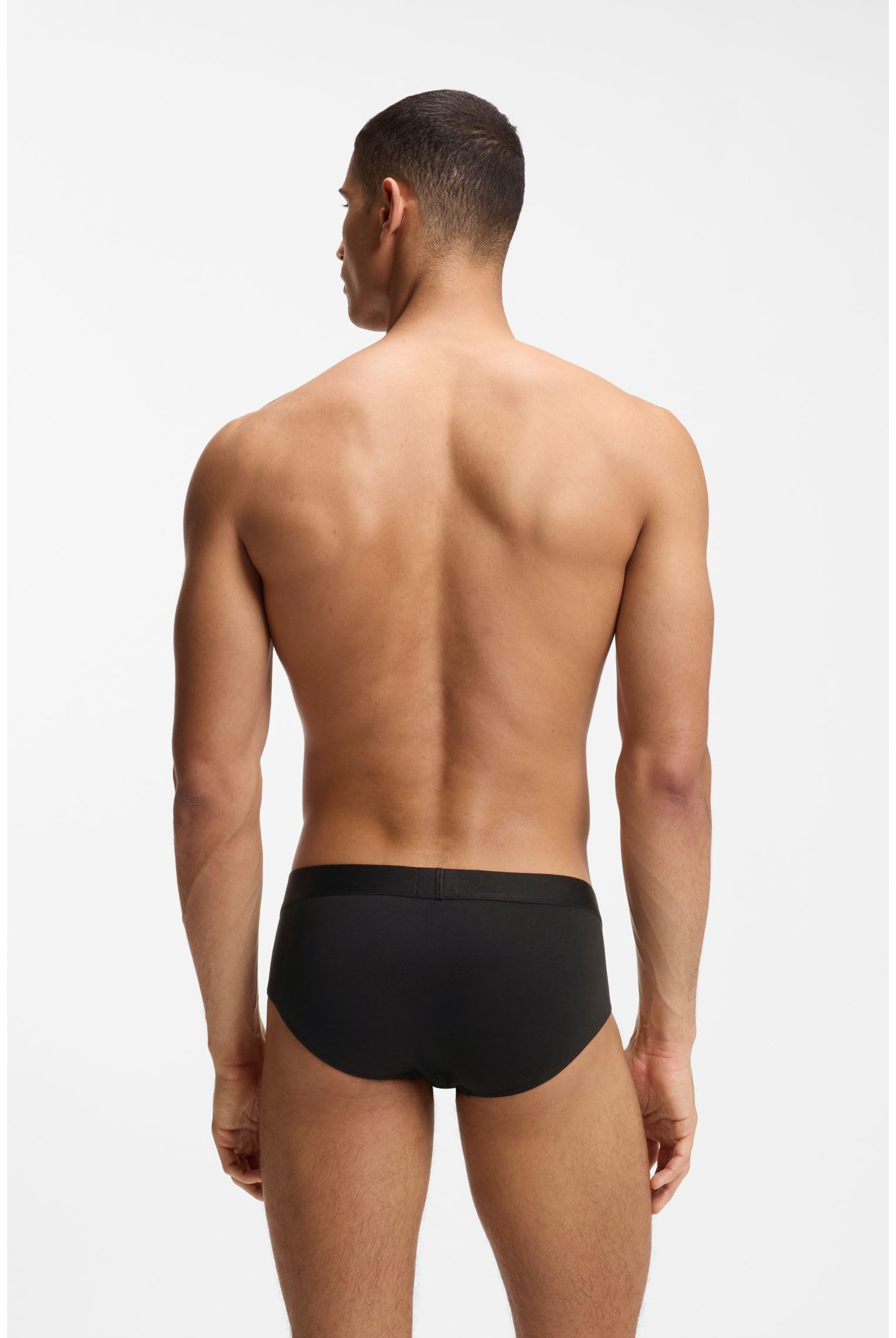 Boss Cotton 3 Pack Pure Cotton Briefs Ropa Interior Hombre (Pack de 1)