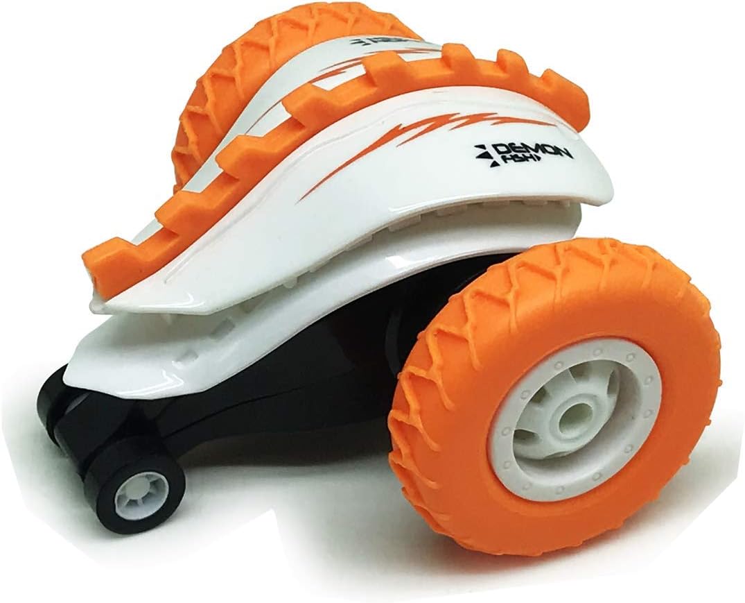 Sinovan Demon Fish Mini RC Stunt Car 4WD, Orange, 2.4Ghz, S8982A