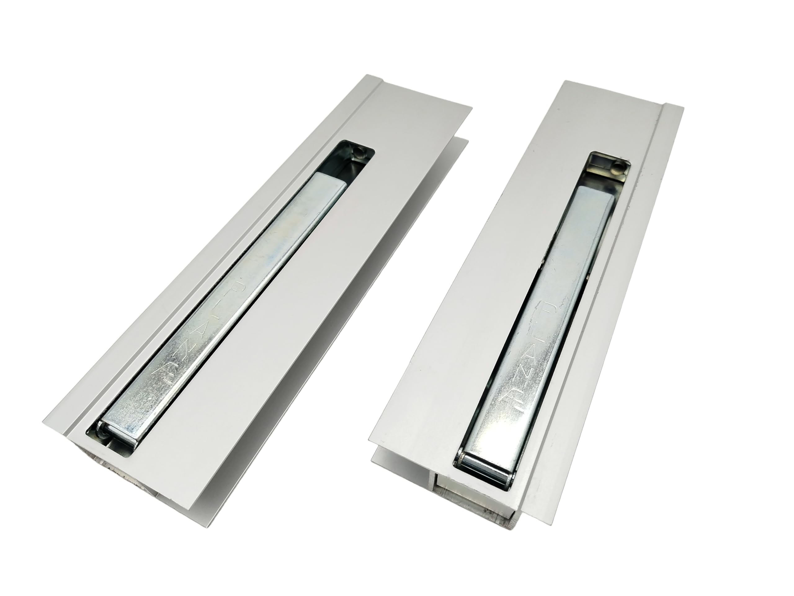 HGW Set Bordwandverschluss mit Anschlag - 300 mm rechts & Links ALU Bordwand 25 mm für Anhänger