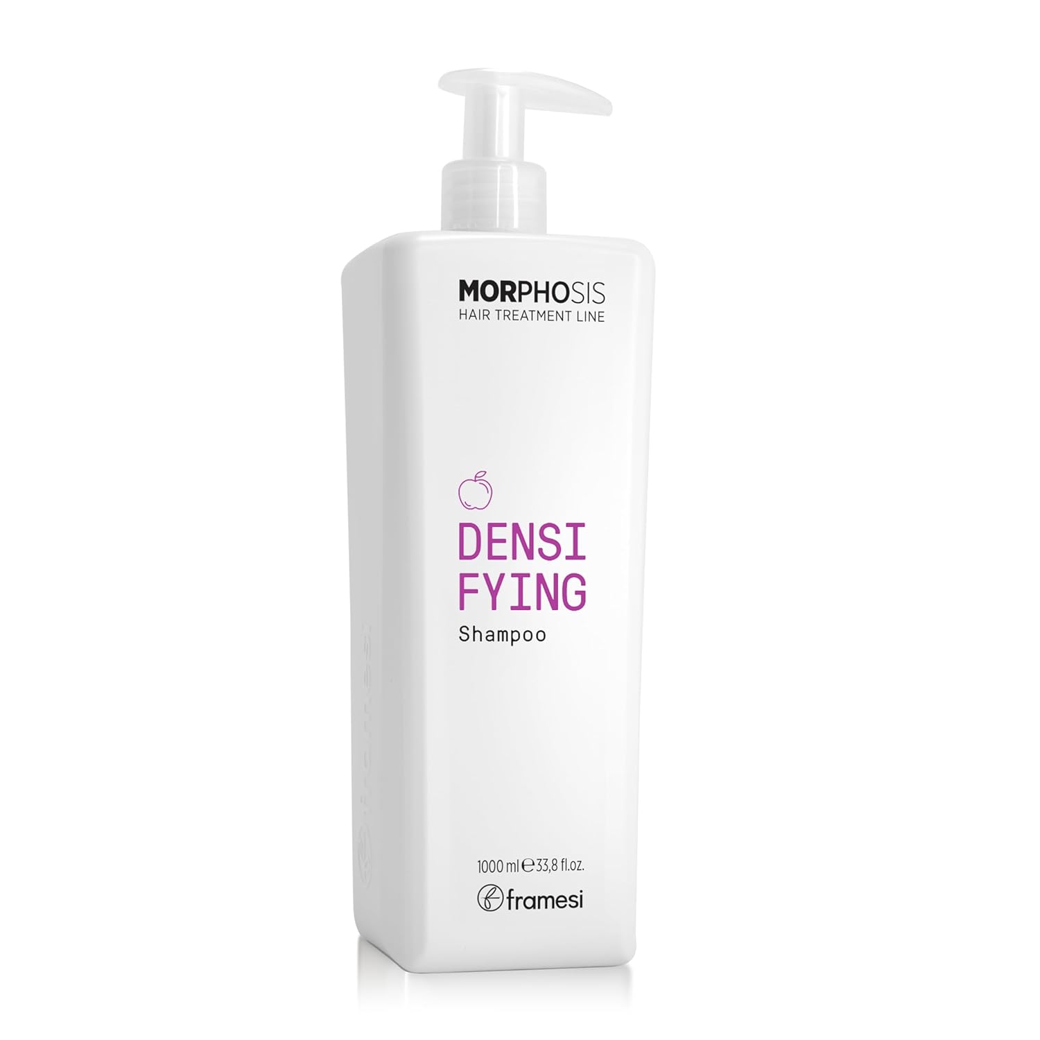 FRAMESI Morphosis Densifying Shampoo 33.8 fl oz, Strengthens Hair, For Sensitive Scalps, Natural Ingredients, Color Safe
