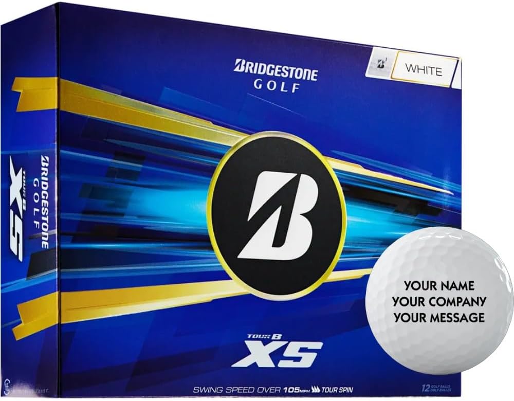 Bridgestone Tour B XS Personalized Golf Balls - 2026 Model