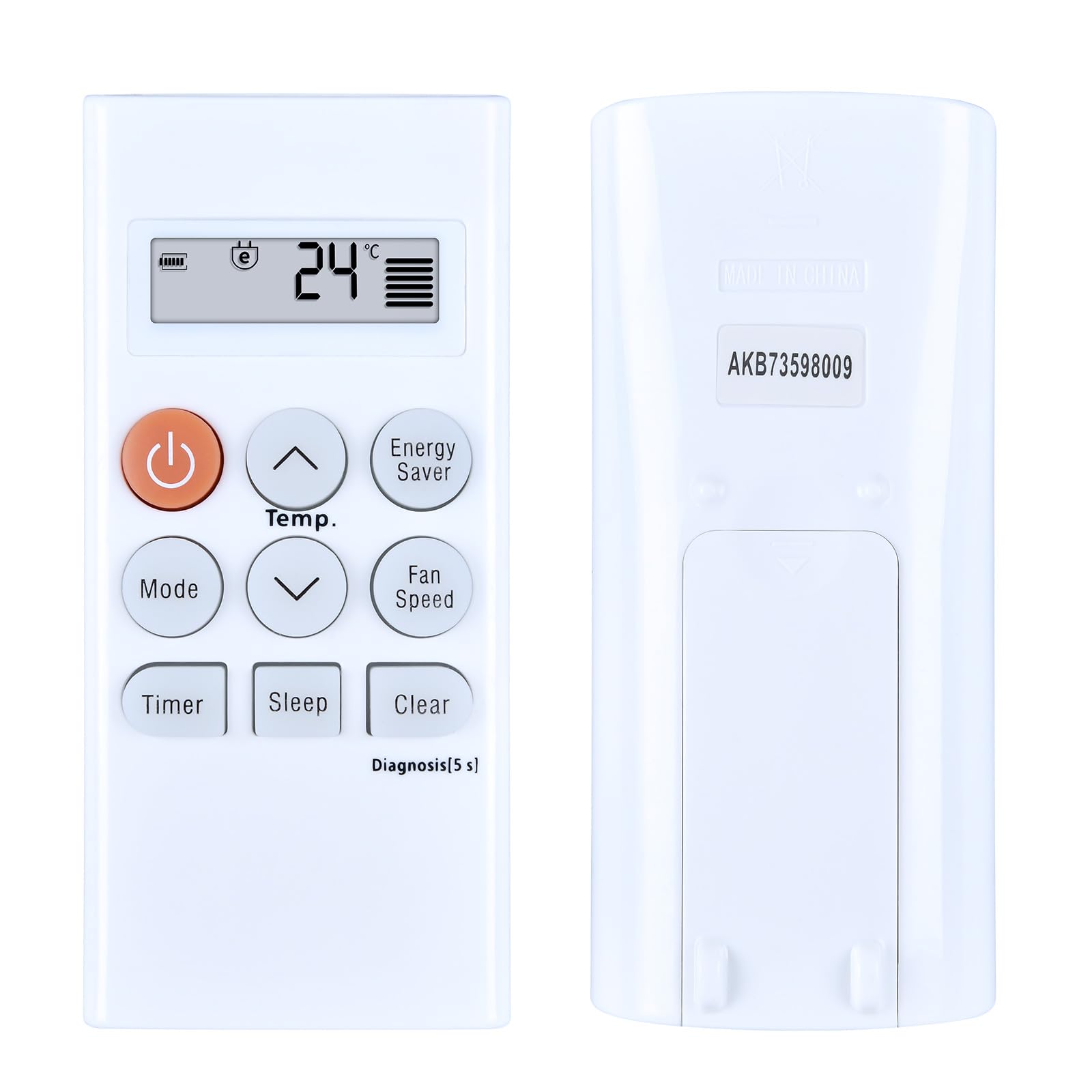 Télécommande AKB73598009 pour climatiseur LG LW1517IVSM - 8