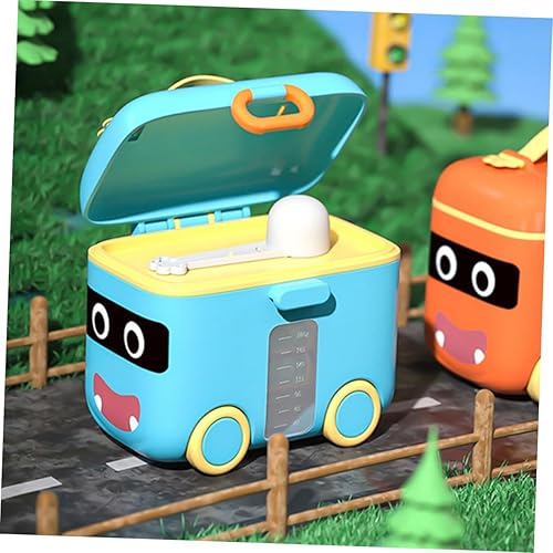 Miniatura 3 de DECHOUS Caja de envase hermético de leche de viaje de almacenamiento portátil dispensador de plástico