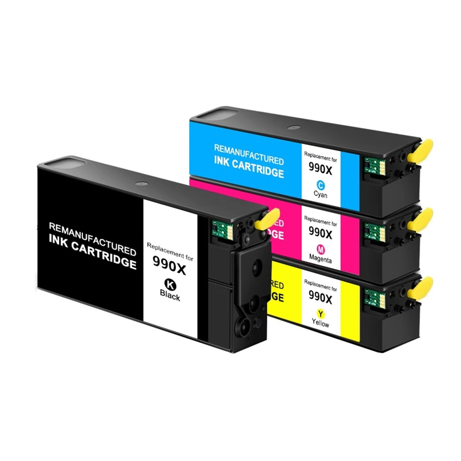 Cartuccia d'inchiostro 990X, compatibile for HP | Multifunzione professionale 777z 772dn 750(Magenta 110ml)