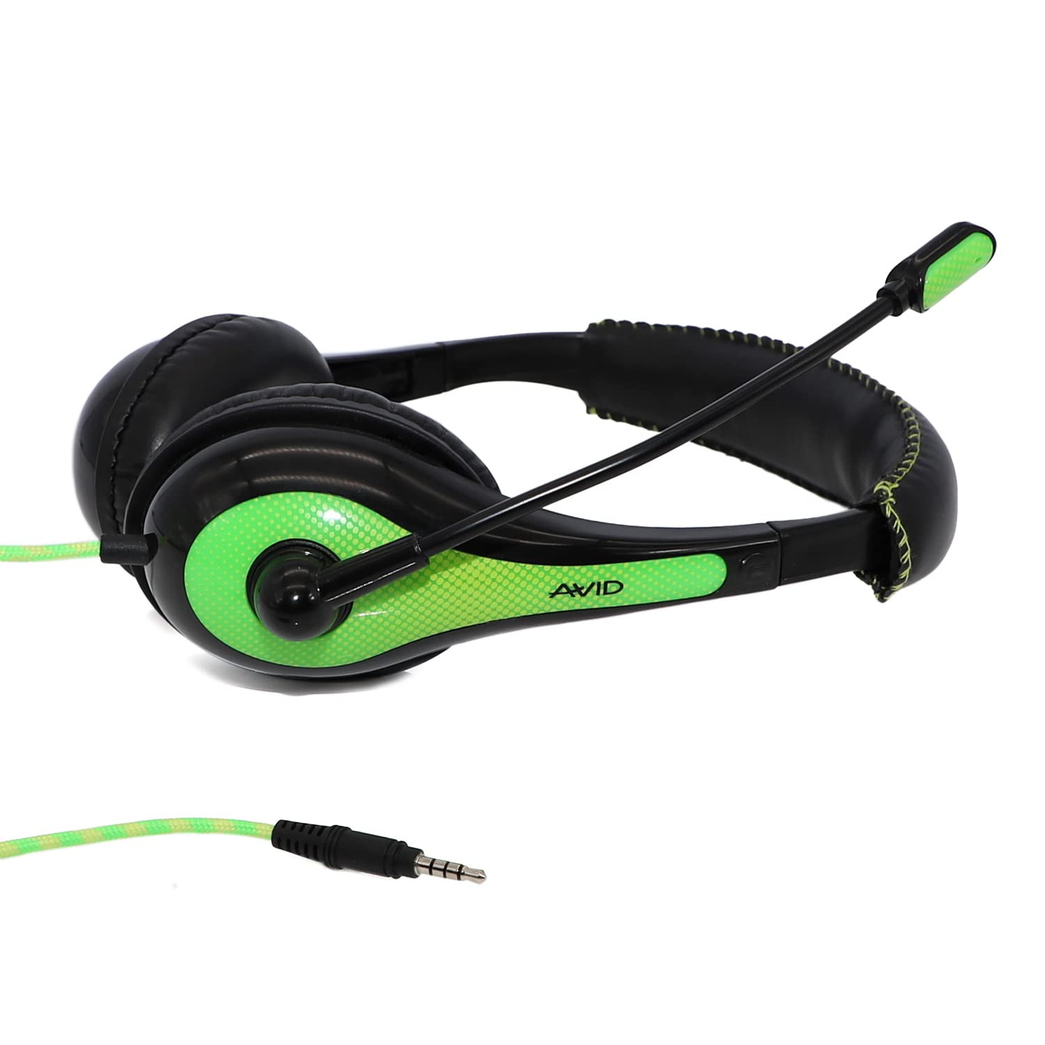 Avid AE-36 Green On-Ear Stereo Headphones 10-Pack - Dettaglio