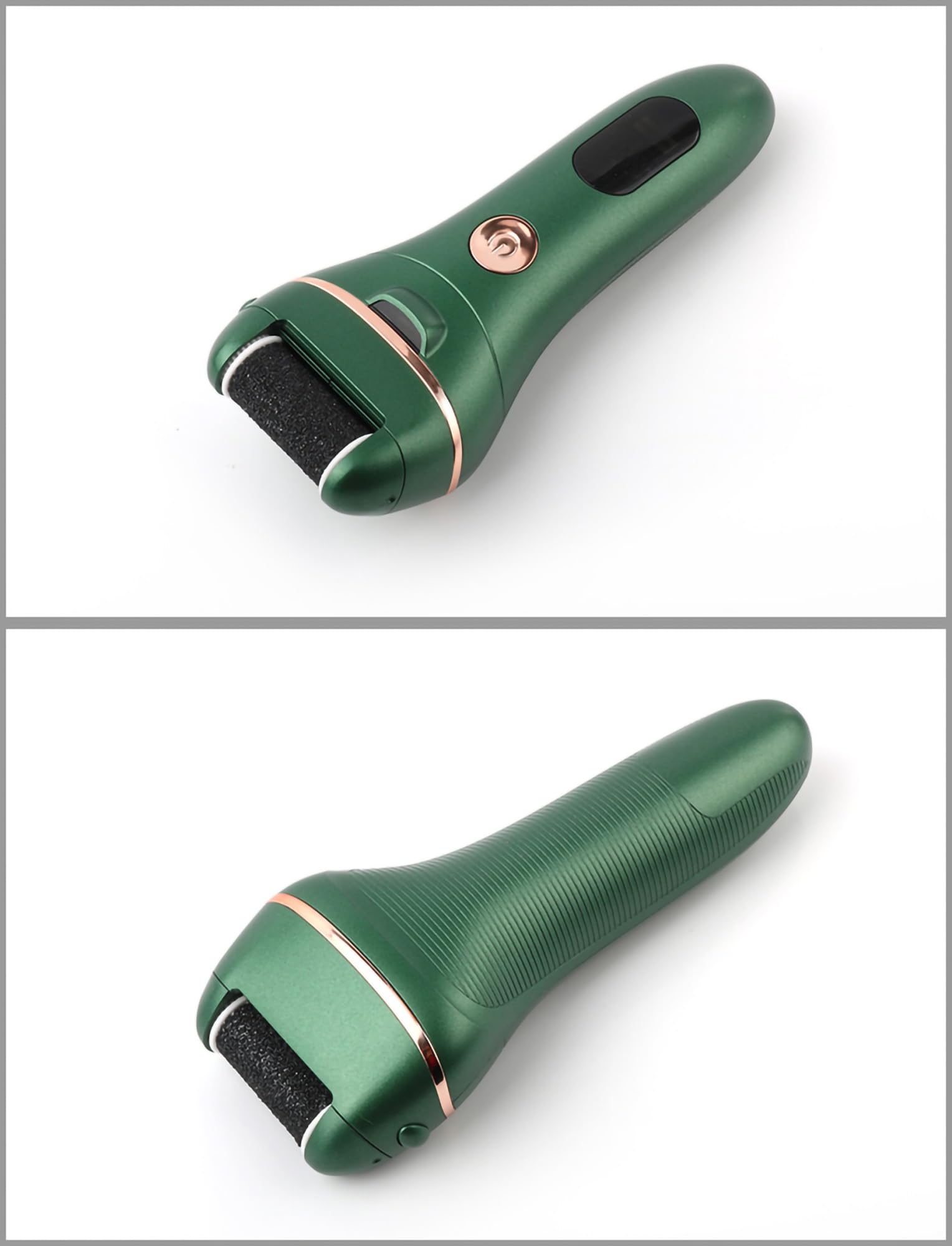 Quita Callos Eléctrico, Kit De Cuidado De Pies Portátil Recargable, Cuidado De Pies para Pieles Secas Y Muertas, Lima De Pies Eléctrica De Viaje para Hombres Y Mujeres (Color : Green)