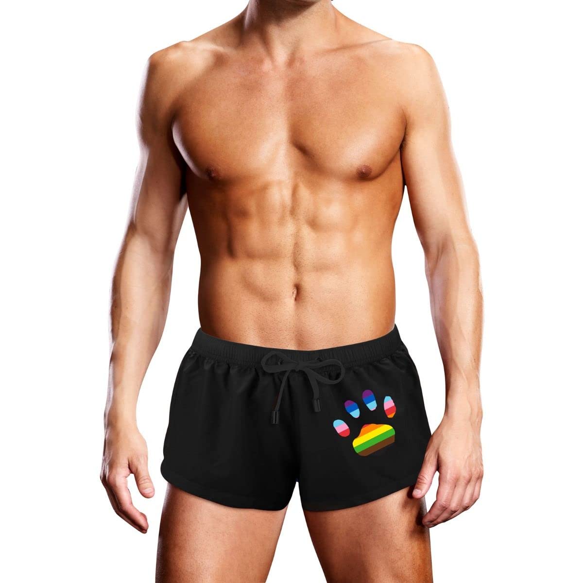 Prowler Swim Trunk Black Oversized Paw Small - UK Waist Size - 28" - 32" - One Count