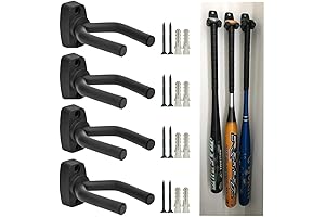 YELAIYEHAO Vertical Baseball Bat Softball Bat Display Wall Mount