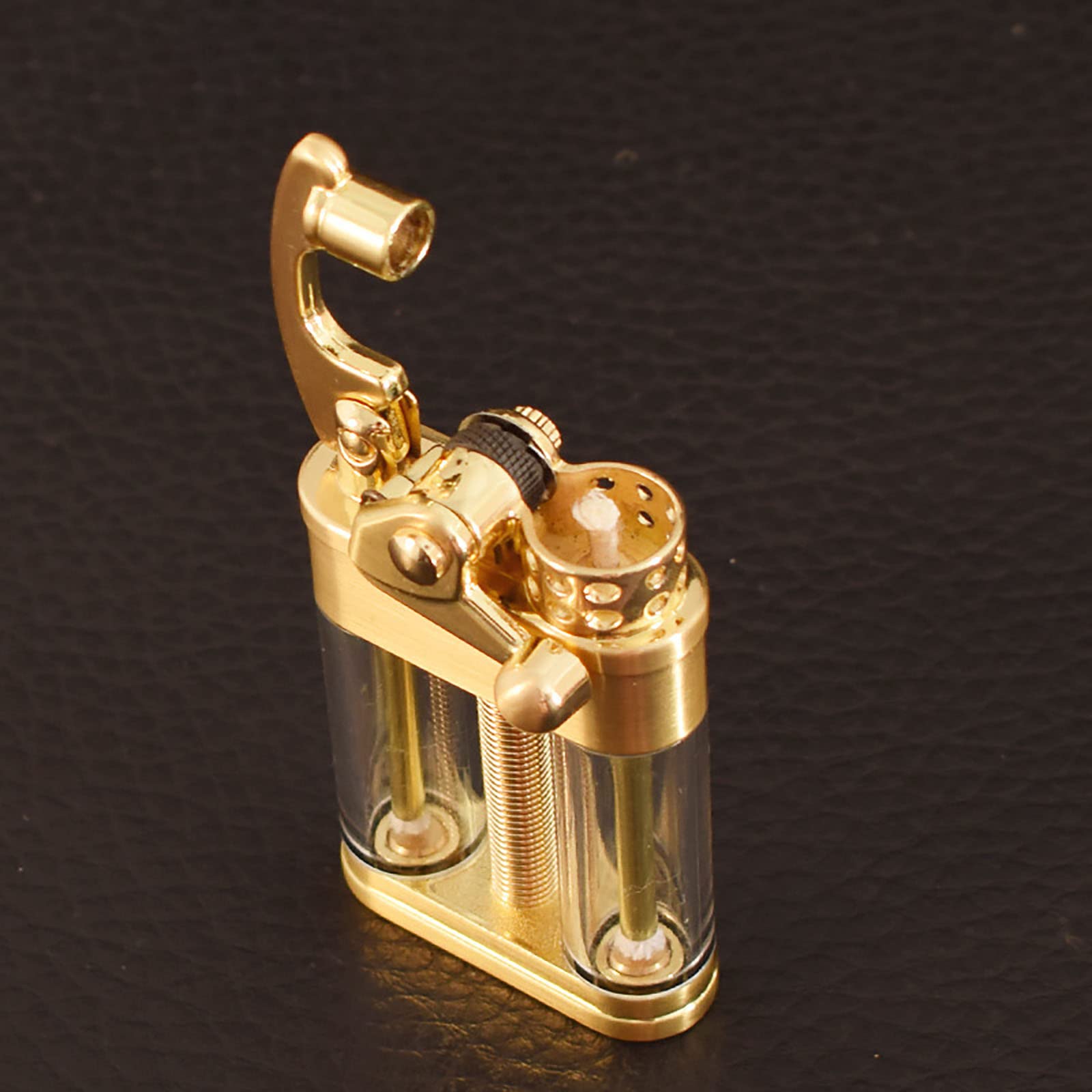 Amazon.co.jp: BIGWHEAT88 ビンテージ灯油詰め替え式ライター 2