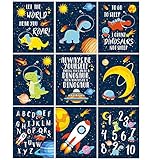 Cuadros de pared para habitación infantil: dale a tu habitación un toque de imaginación y magia con estos murales de dinosaurios