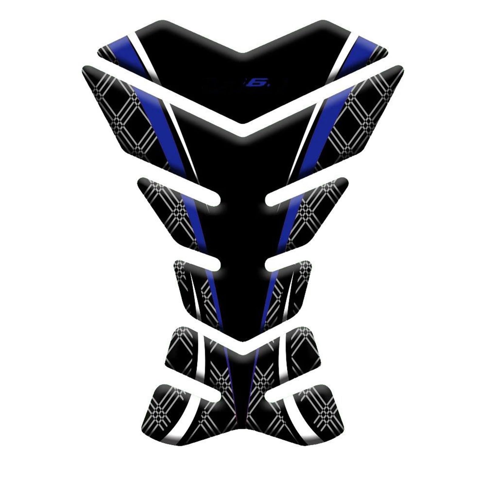 Ysdsls Color11 Motorcycle Stickers Tank Pad Sticker Protector Decals Case For Kawasaki For Er6n For Er-6N Tankpad(Color11)