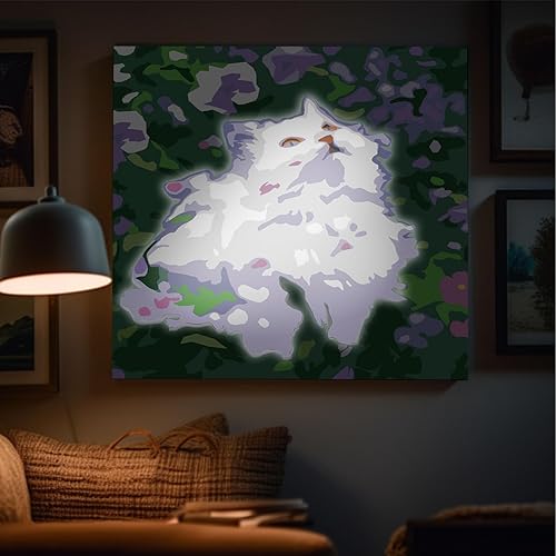 Miniatura 2 de Pintura por números para niños de 8 a 12 años - Juego de pintura acrílica, pintura por números, brilla en la oscuridad, manualidades de bricolaje,