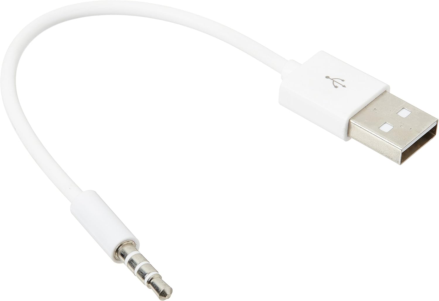 BlastCase iPod Shuffle USB Charger SYNC Cable 3rd, 4th and 5th (Length May Vary)