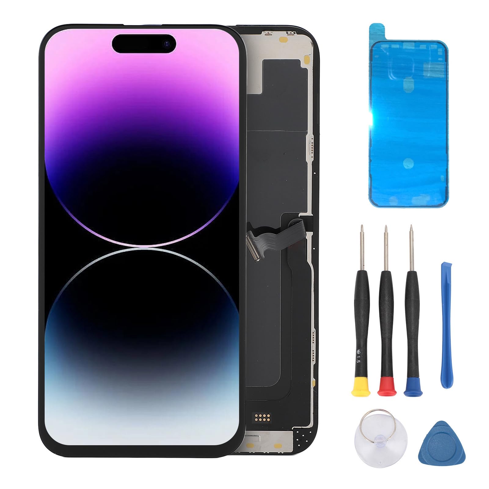 CHICIRIS Pantalla Incell 3D de 6,7 Pulgadas, Ensamblaje