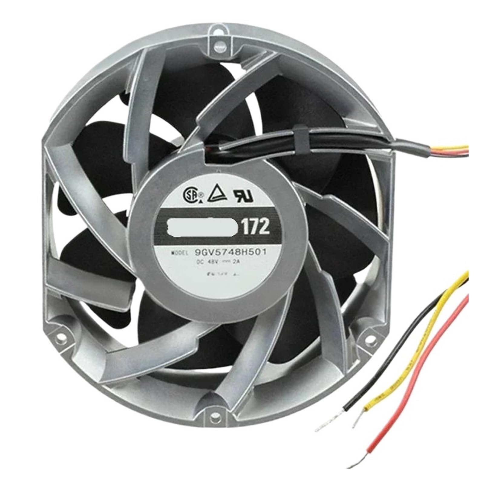 ZBWZXBDJ 9GV5748H501 48VDC FAN 172X150X51mm 96W 3wire 6300RPM