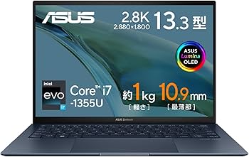 Amazon.co.jp: ASUS ノートパソコン Zenbook S 13 OLED 13.3インチ 第