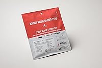 Vista 10 de Eldoncard Kit de tipificación de sangre, paquete de 2 pruebas, conozca su tipo de sangre, prueba instantánea y precisa en casa, determina los grupos