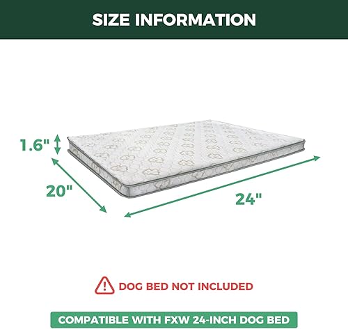 Miniatura 3 de FXW Funda exclusiva para cama para perro, solo compatible con la cama FXW Titanest de 24 pulgadas, patentada