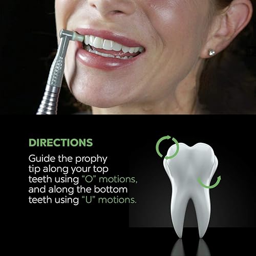 Miniatura 7 de Brighter Image Lab Bilistic Pro Series - Pulidor de dientes dental profesional | Limpieza dental profesional y blanqueamiento moderno cepillo de