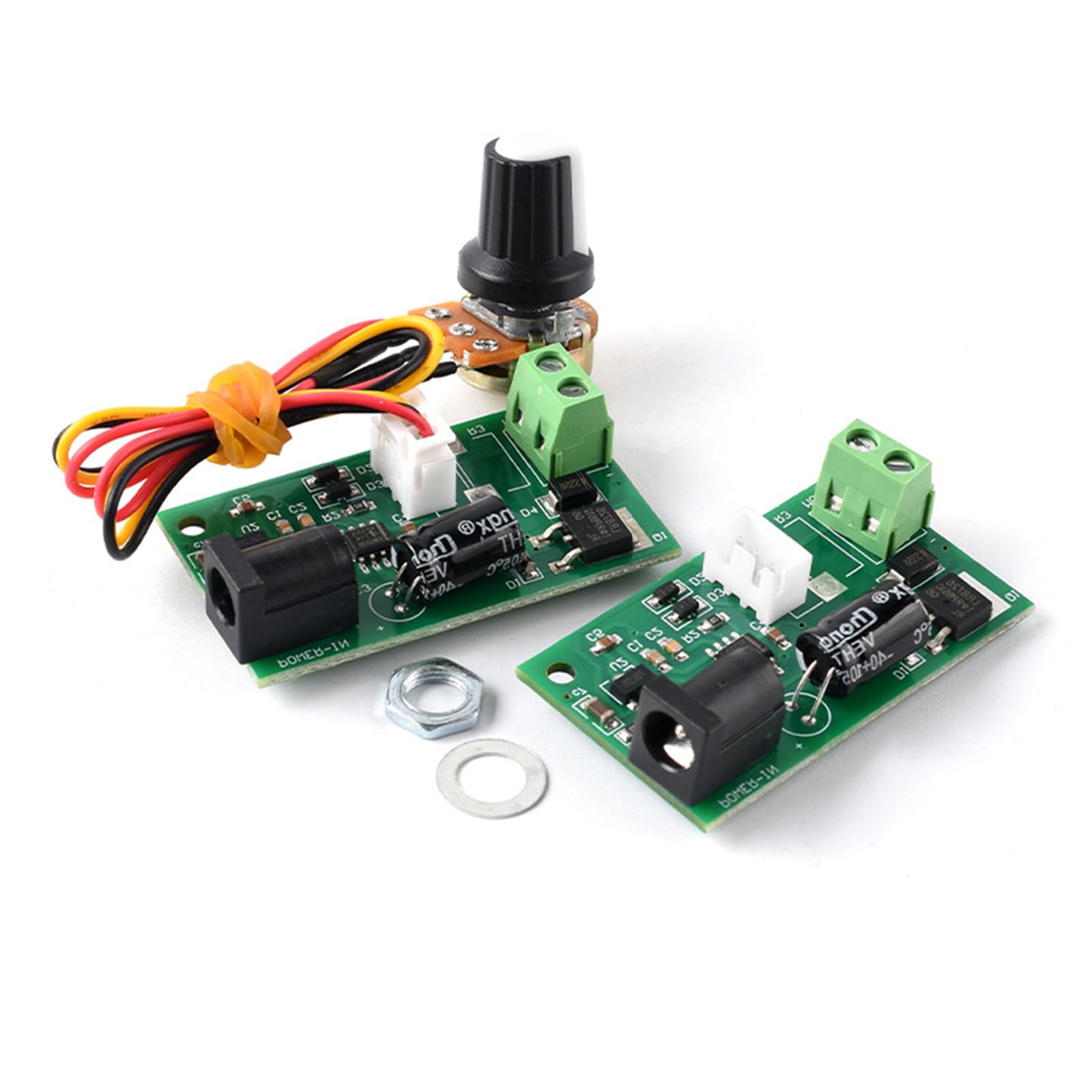 Adjustable Motor Speed Controller 6V 12V 24V Multiple Voltages Input 3A Output Compact Design Microed PWM Motor Speed Controller