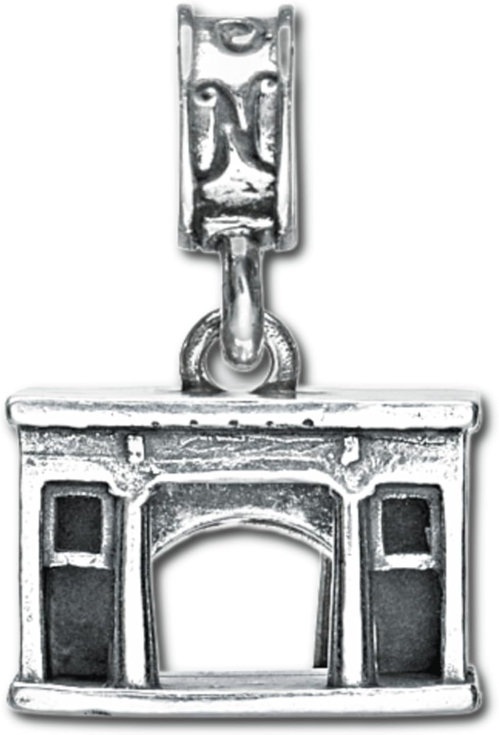 .925 Sterling Silver Charm United States Navy USN NSA