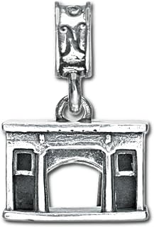 .925 Sterling Silver Charm United States Navy USN NSA