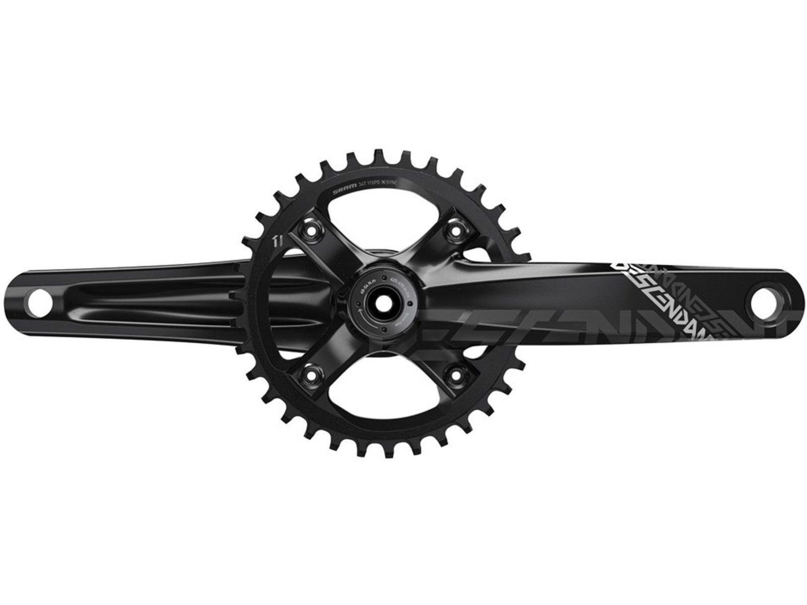 【未使用品】TRUVATIV DESCENDANT 170mm BB30 Truvativ Descendant Cranks | eBay