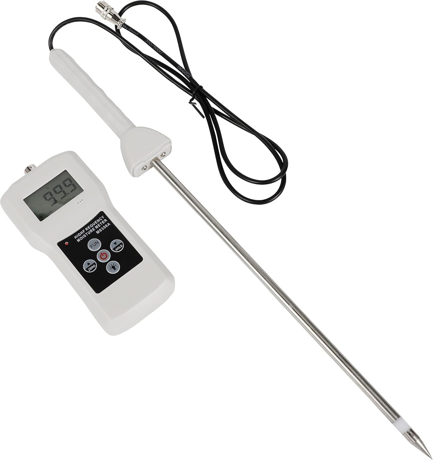 High Frequency Chemical Raw Materials Coal Moisture Meter Tester for Coal Powder Sand Moisture Content Measurement