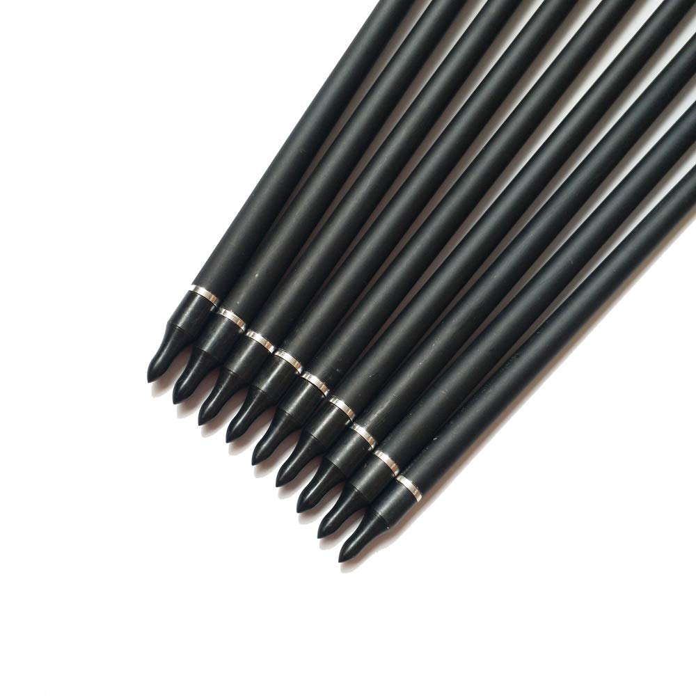 SHARROW 12pcs Flechas De Carbono 30 Pulgadas Con Flecha