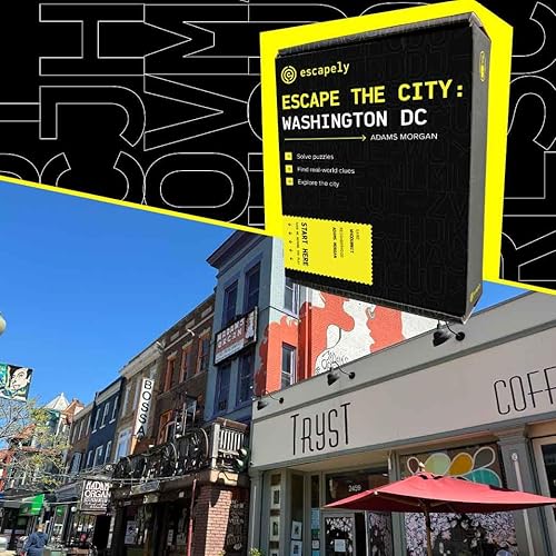 Miniatura 5 de Adventure Box - "Whodunnit", Adam's Morgan, Washington, D.C. - Caza misteriosa para múltiples jugadores de Escape Room - Juego de rompecabezas