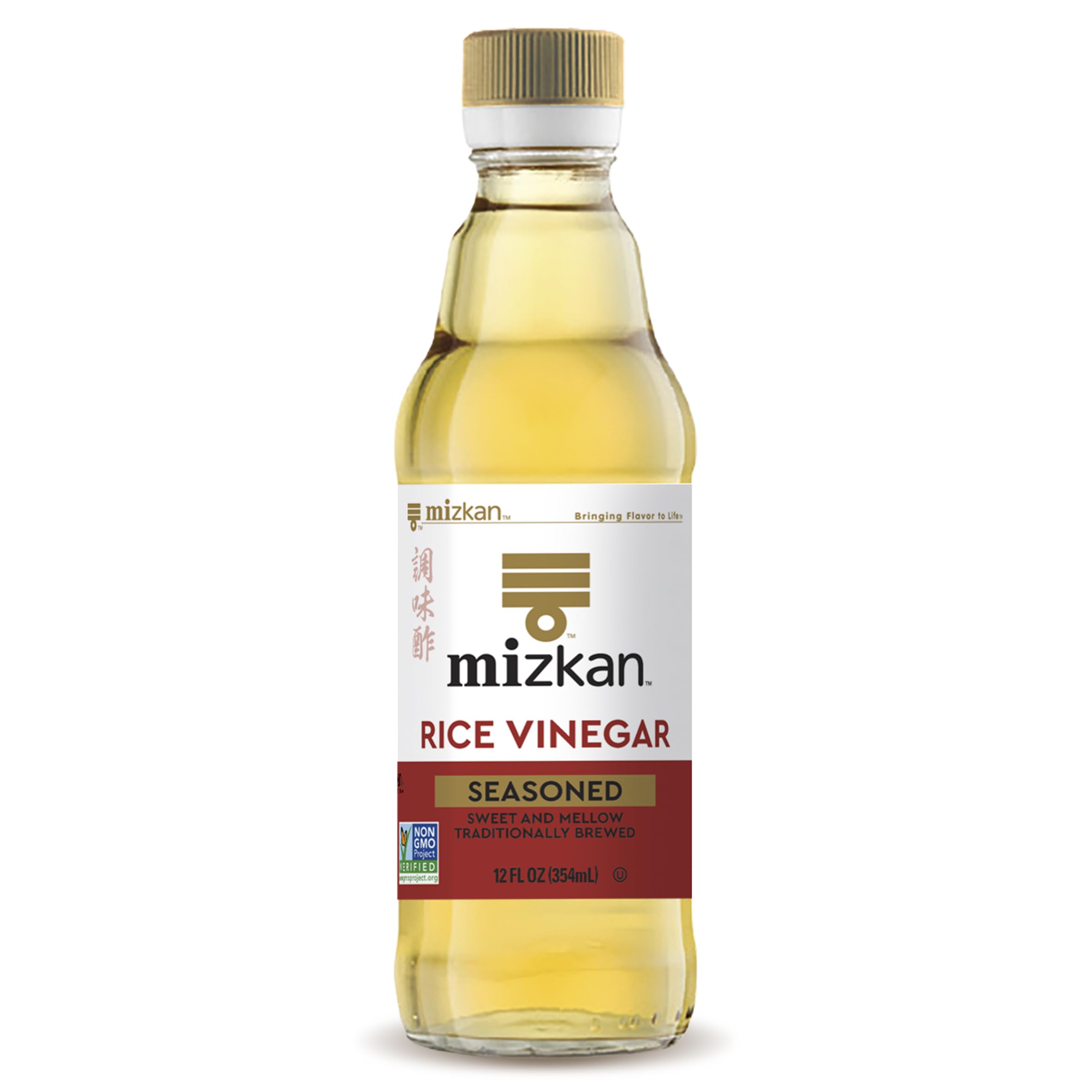 Mizkan (AmazonFresh) Mizkan Rice Vinegar Seasoned, Mild & Sweet, 12 oz.