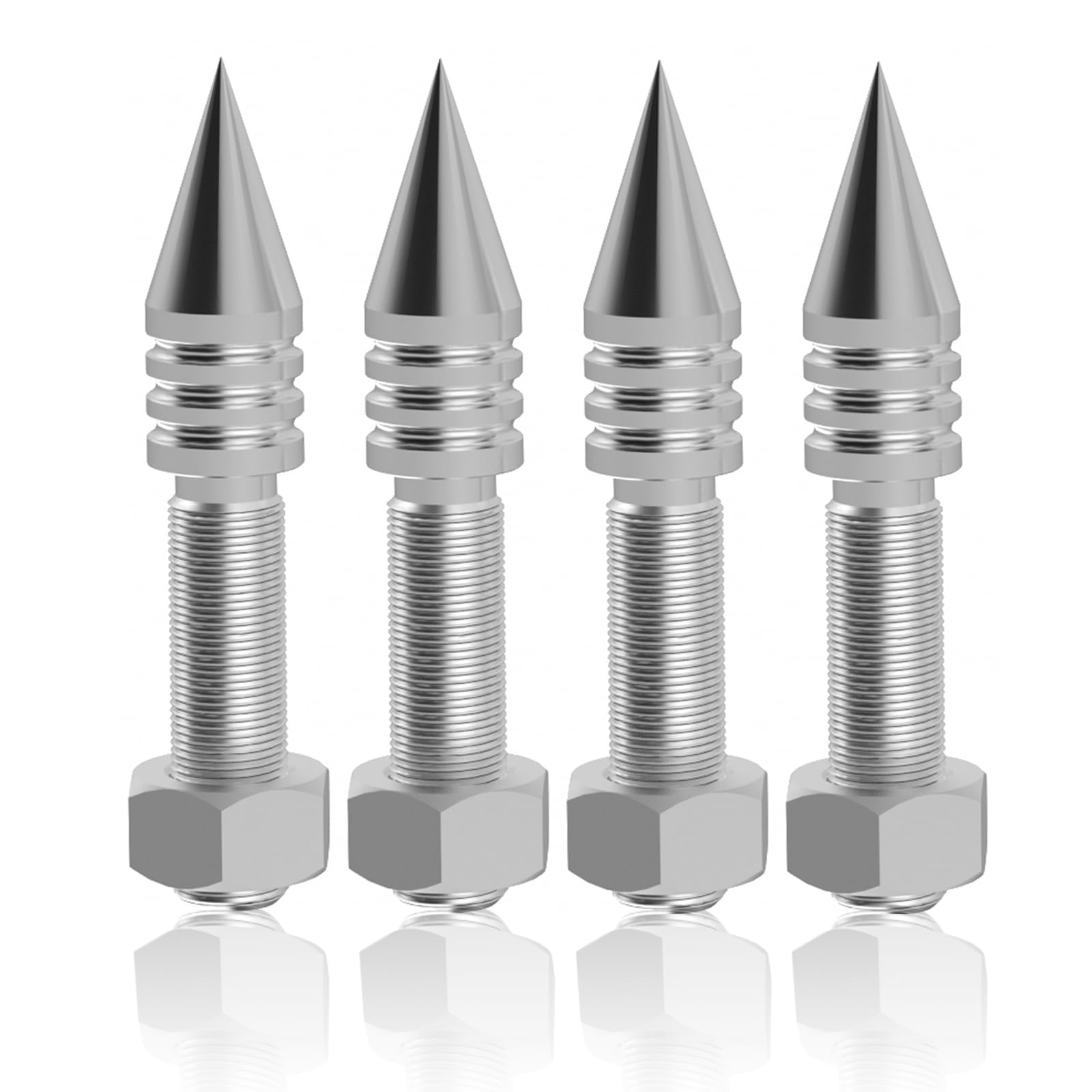 4Pcs Speaker Spikes Stainless Steel Load 400KG(M6)