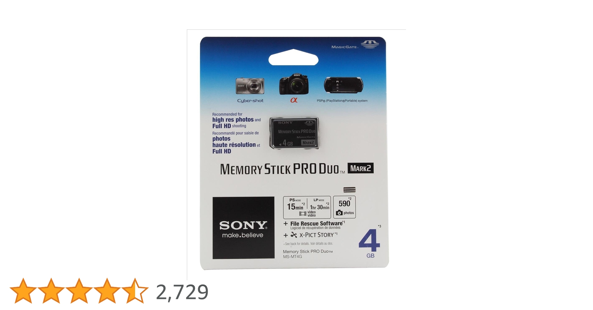 メモリースティックPRO DUO 4GB Amazon | [海外版パッケージ]SONY メモリースティック PRO Duo
