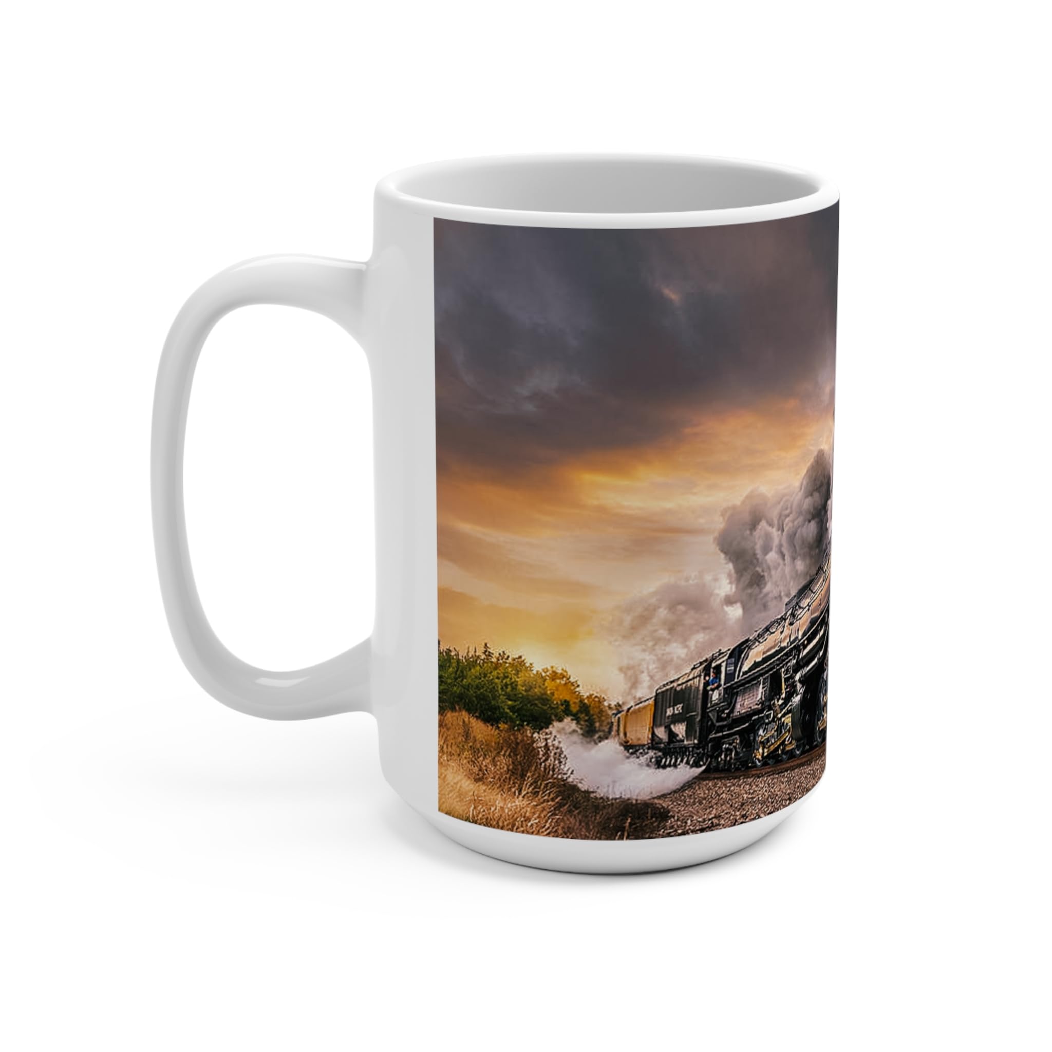 boxer dog coffee cups Boxer Houndzstooth Mug Tan Boxer Lying main image 0