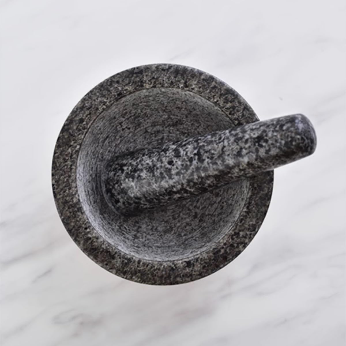 Mortar Pestle Set Nordic Marble Western Food Seasoning Grinder Garlic Pounder Stone Mortar and Pestle Set Kitchen Grinder