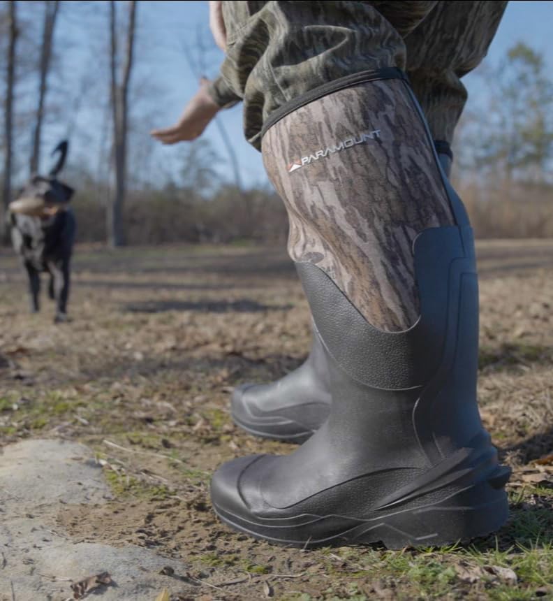 Image of Paramount Outdors Tread-Lite V1 Rubber Knee Boot with Neoprene Insulation Hunt Utility